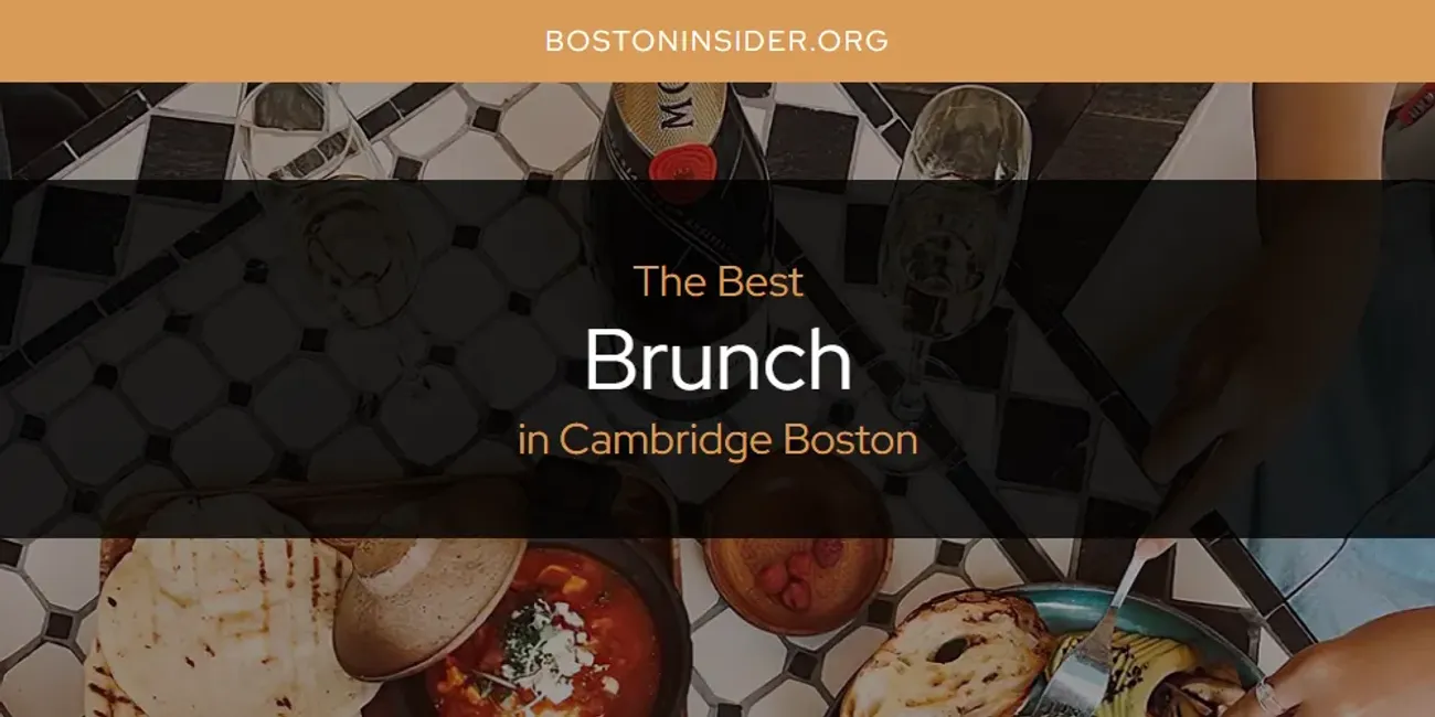 The Absolute Best Brunch in Cambridge Boston  [Updated 2025]